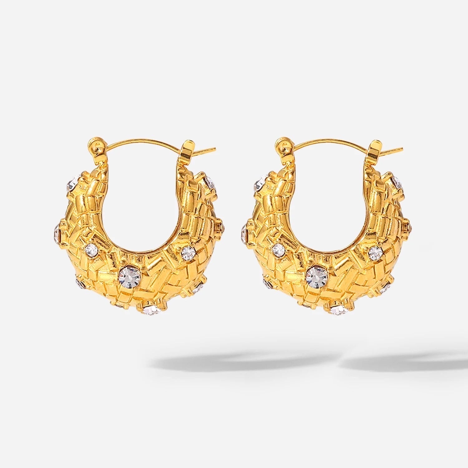Eva Zircon Hoops