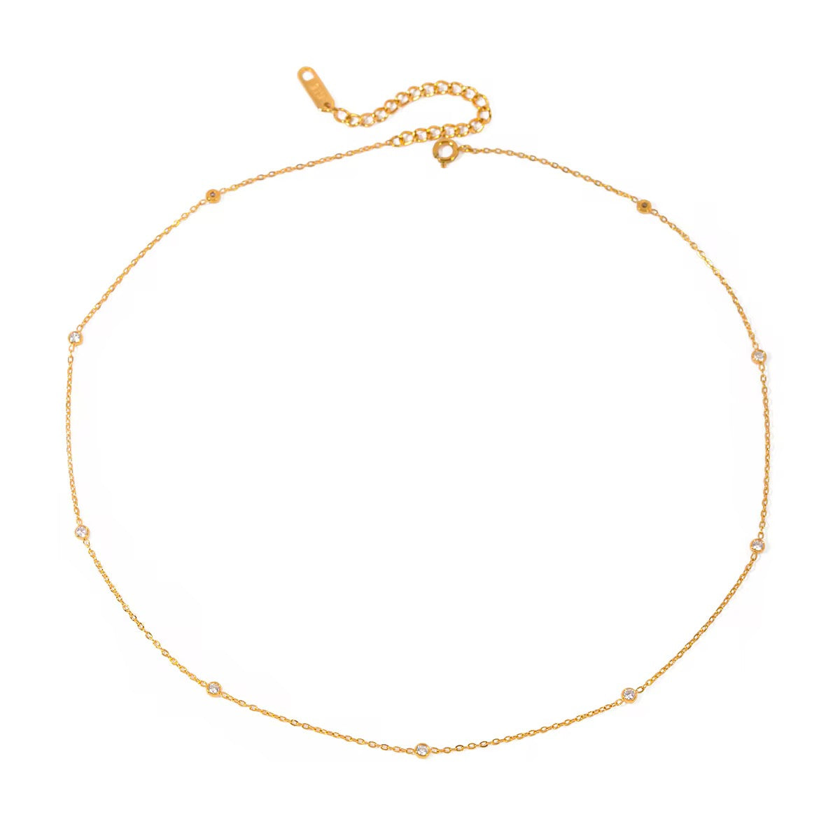 Delicate Zirconia Necklace
