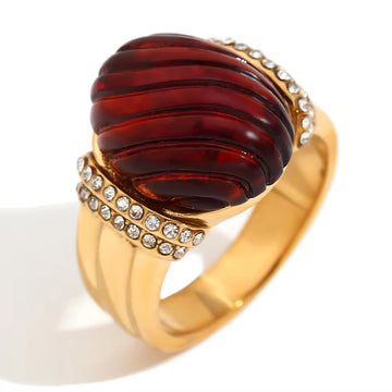 Red Stone Ring