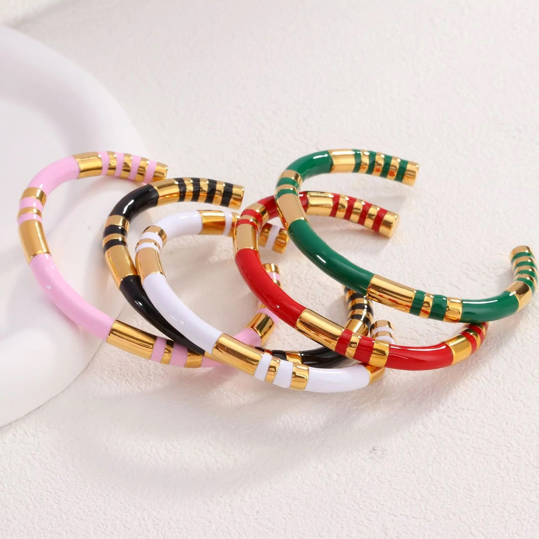 Baby Pink Bamboo Bangle