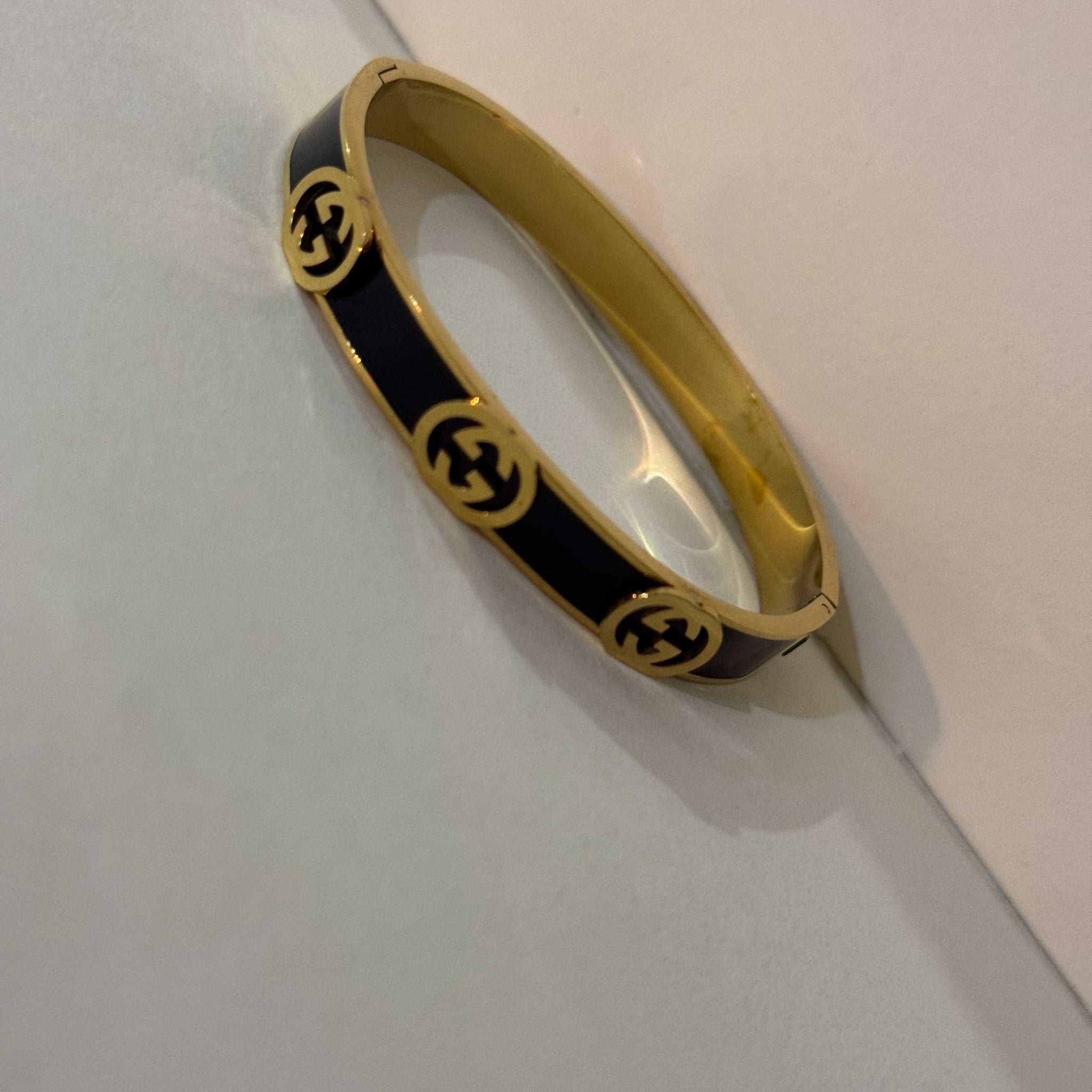 Gucci Black Bangle