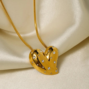 Chunky Heart Necklace