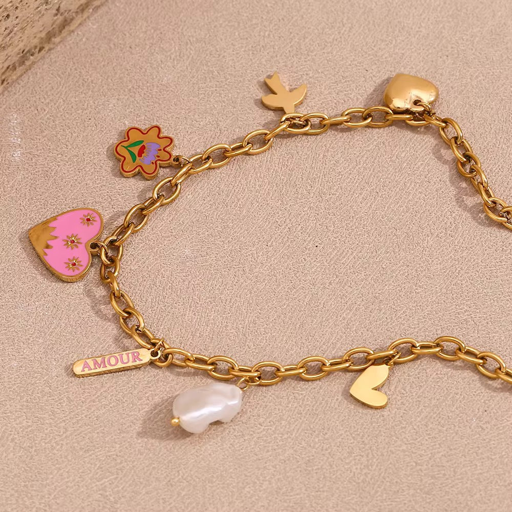 Amour Pearl Necklace