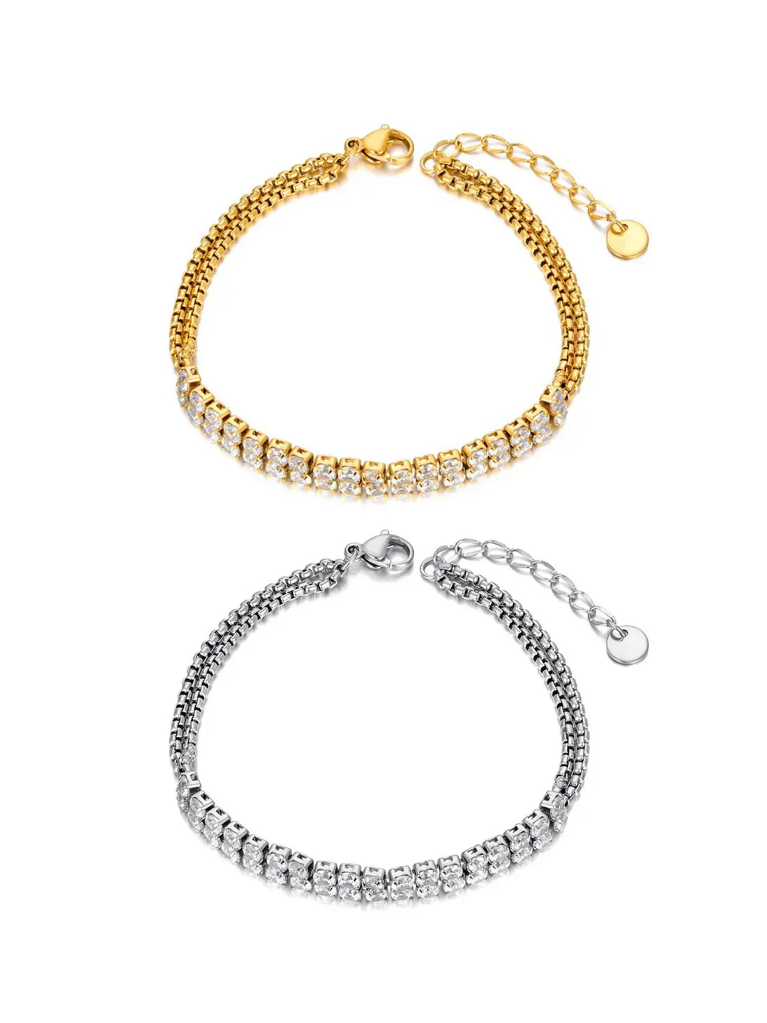 Adorn Double Tennis Bracelet