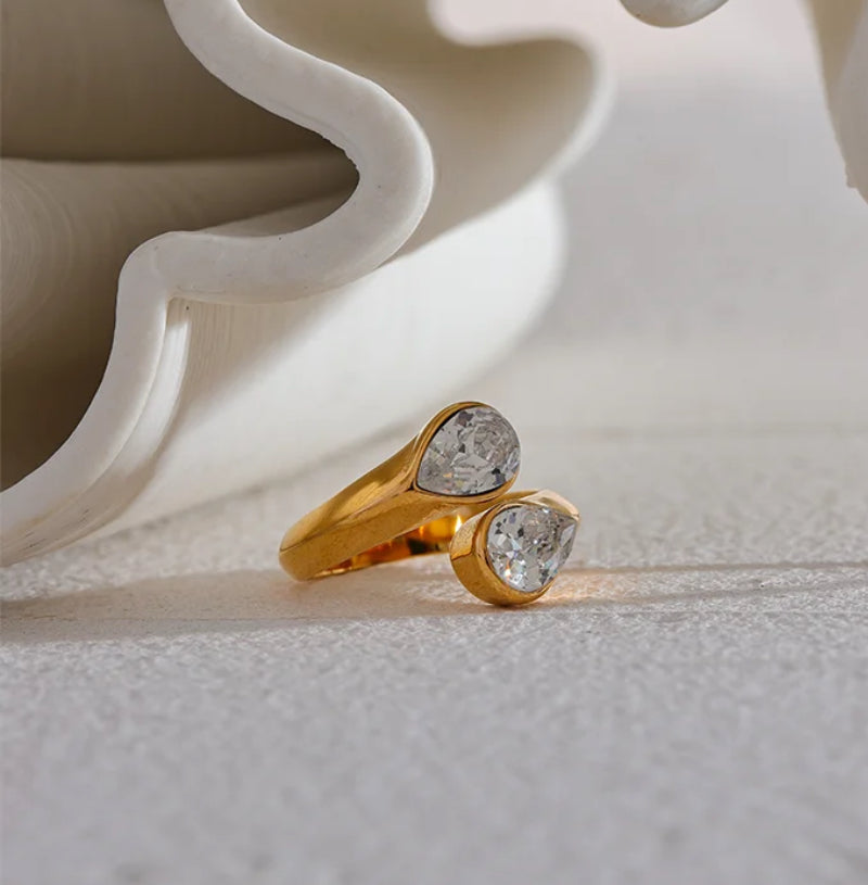 Gold Dream Open Ring (Adjustable Size)