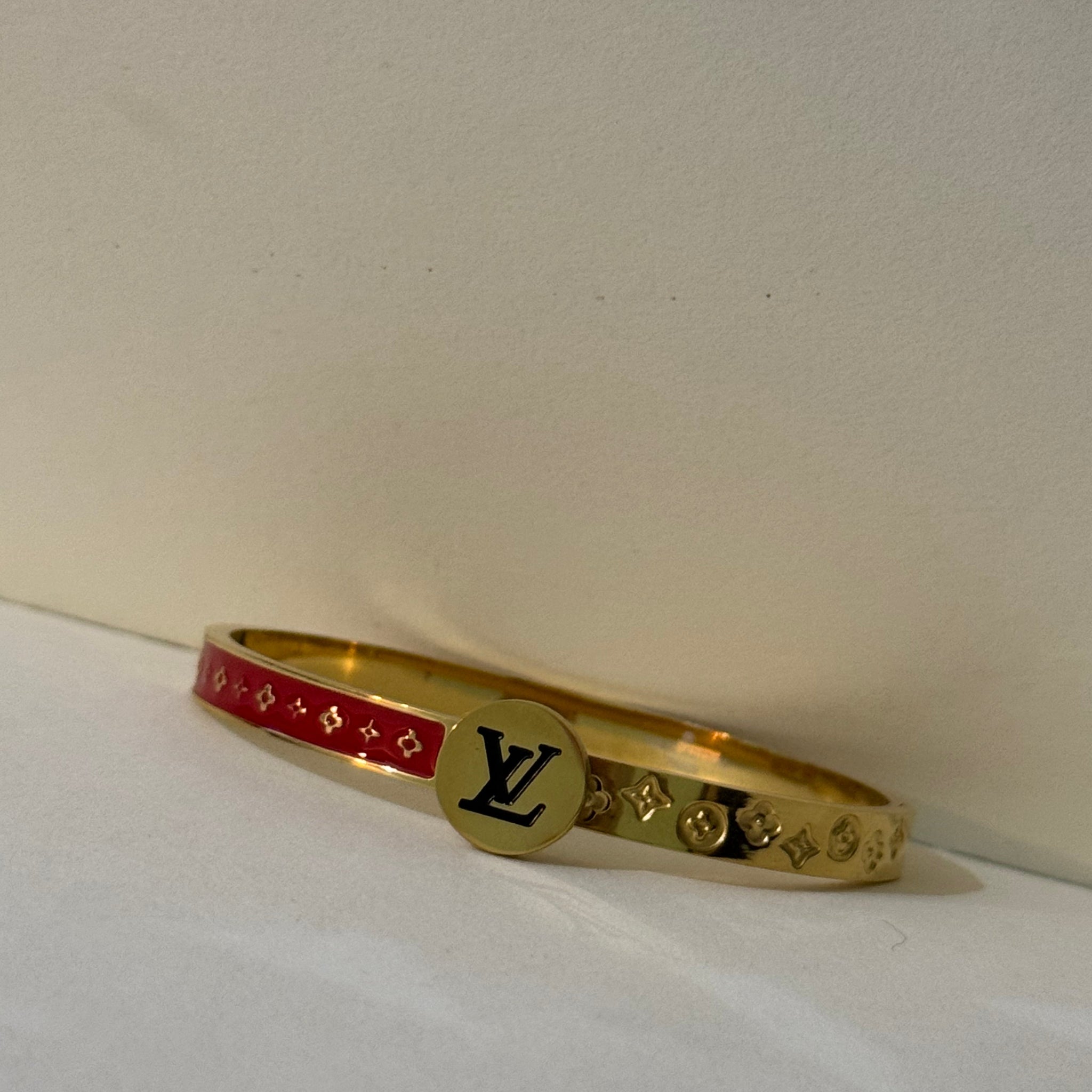Red LV Bangle