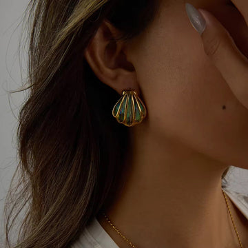 Mermaid Shell Studs