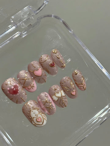 N16 Ballet Bliss Nails Set