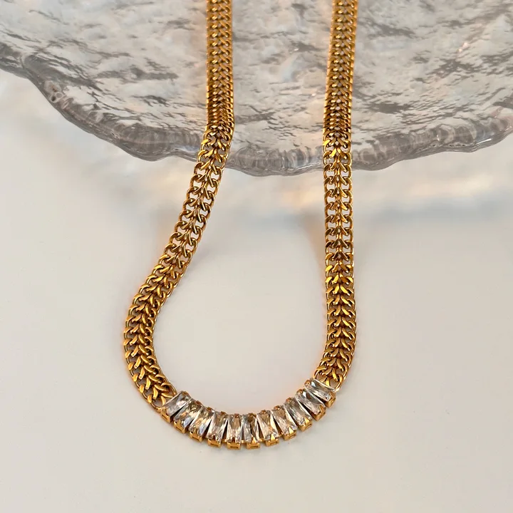 Vivid Zircon Necklace