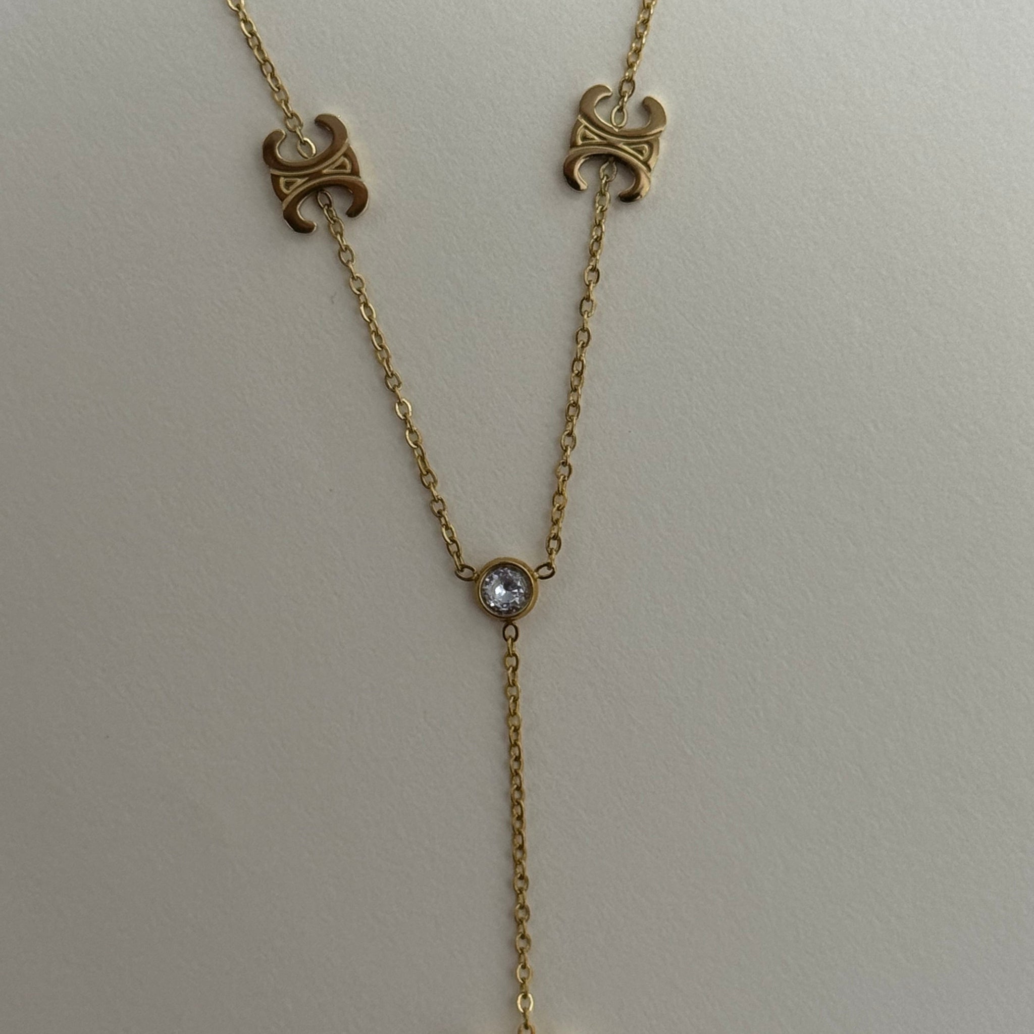 Celin’e Lariat Necklace