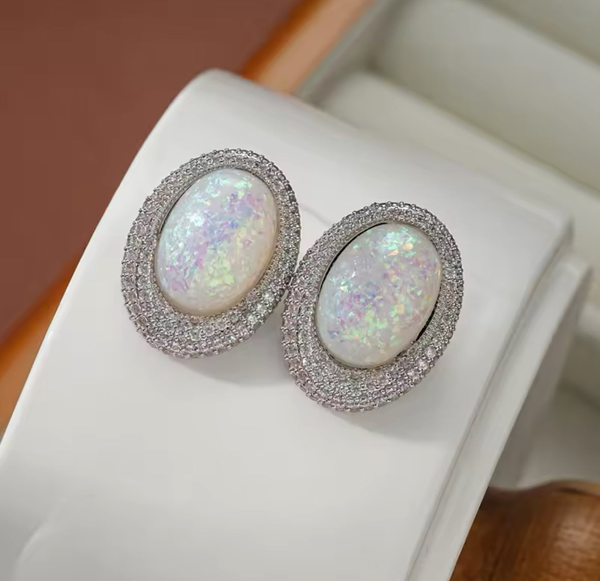 Opal Luxe Studs