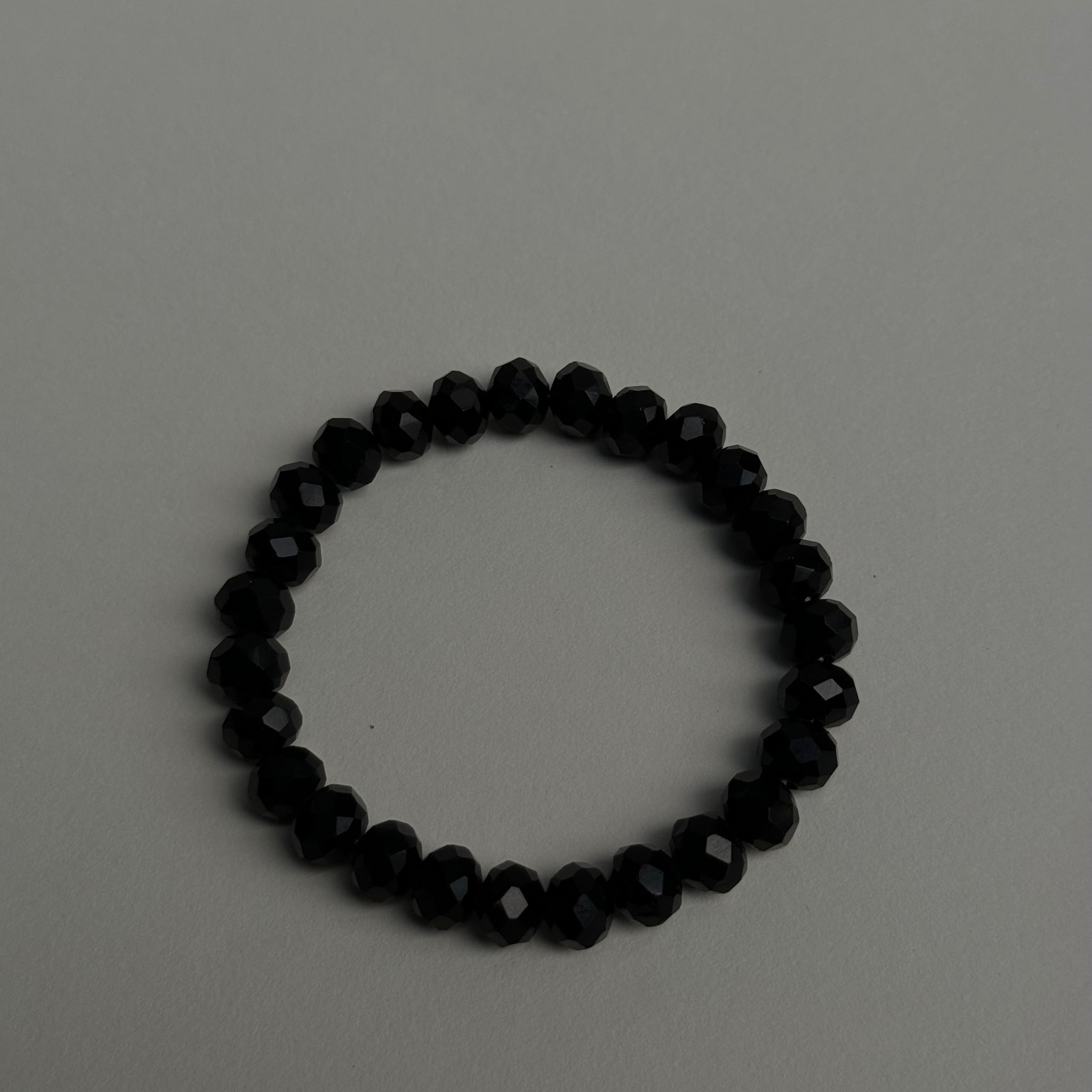 Black Crystal Handmade Bracelet