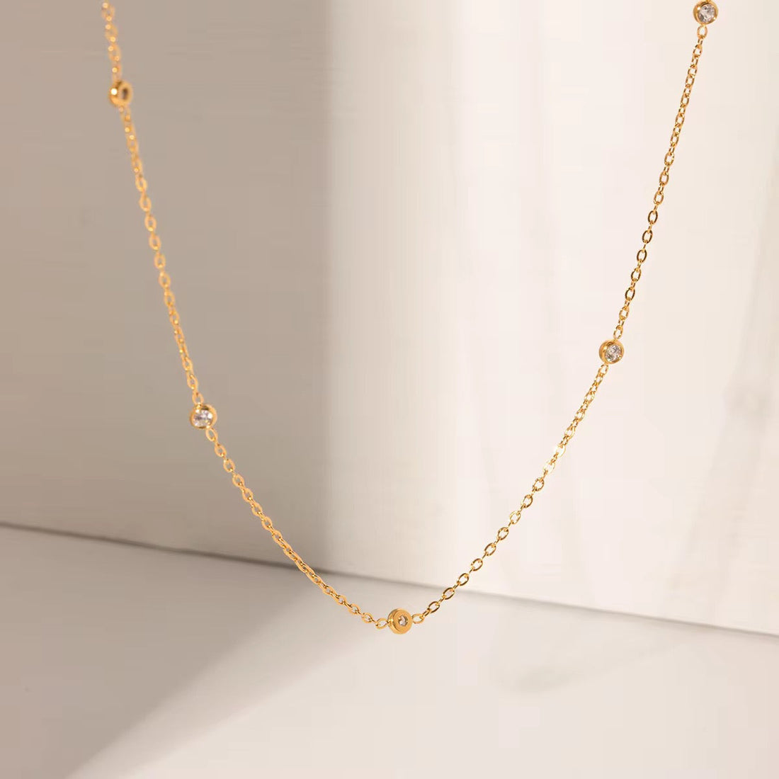 Delicate Zirconia Necklace