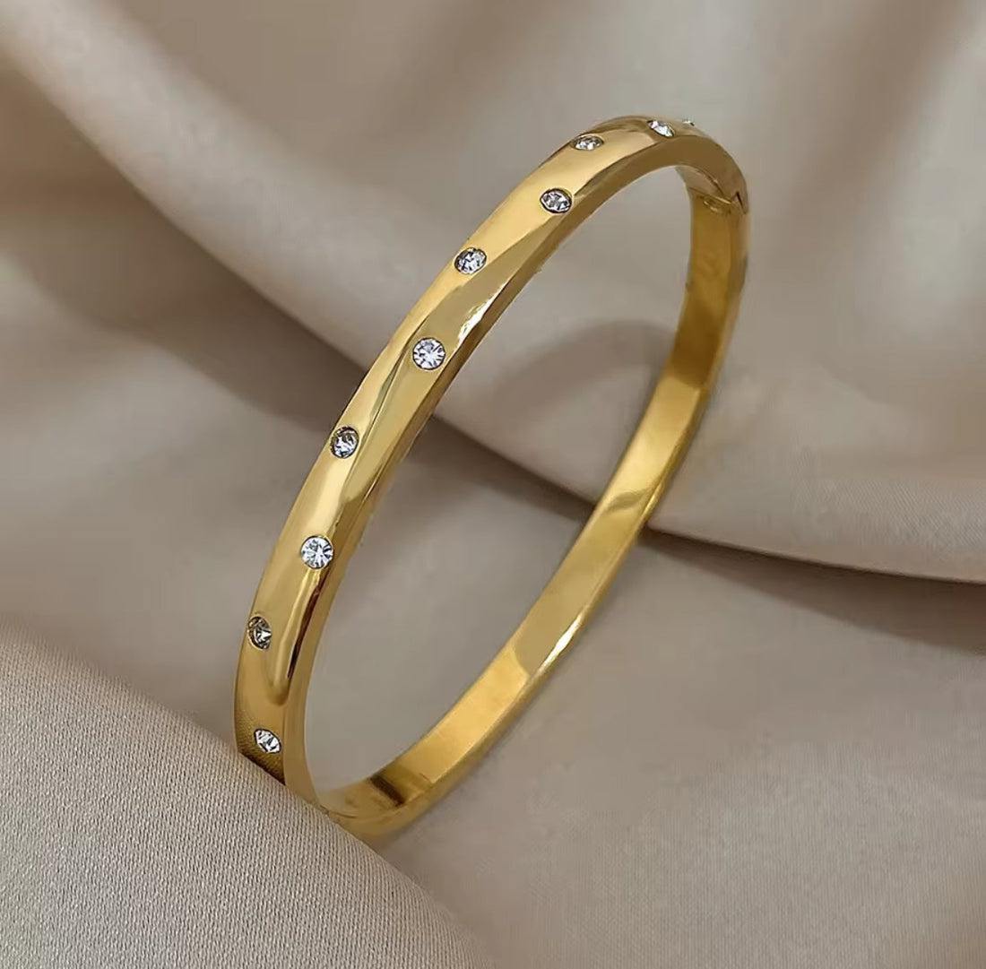 Travis Zircon Bangle