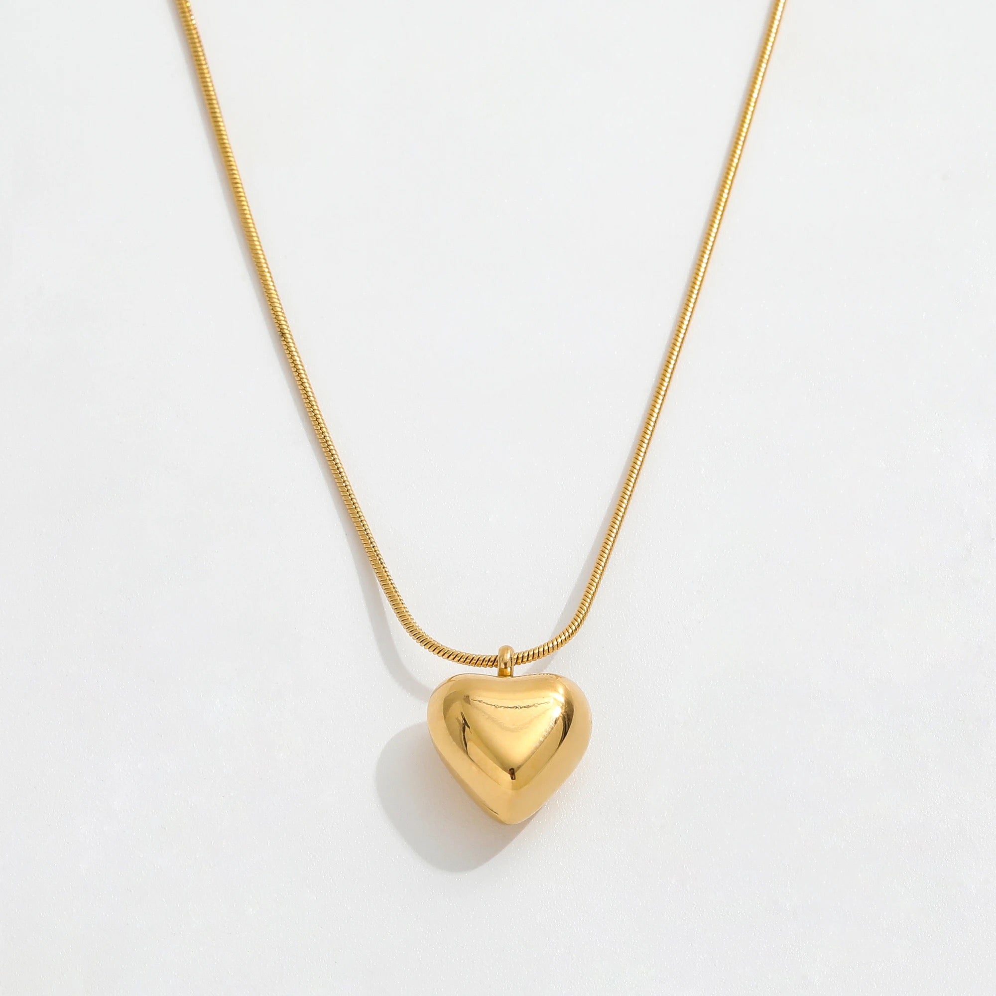 Solid Heart Necklace