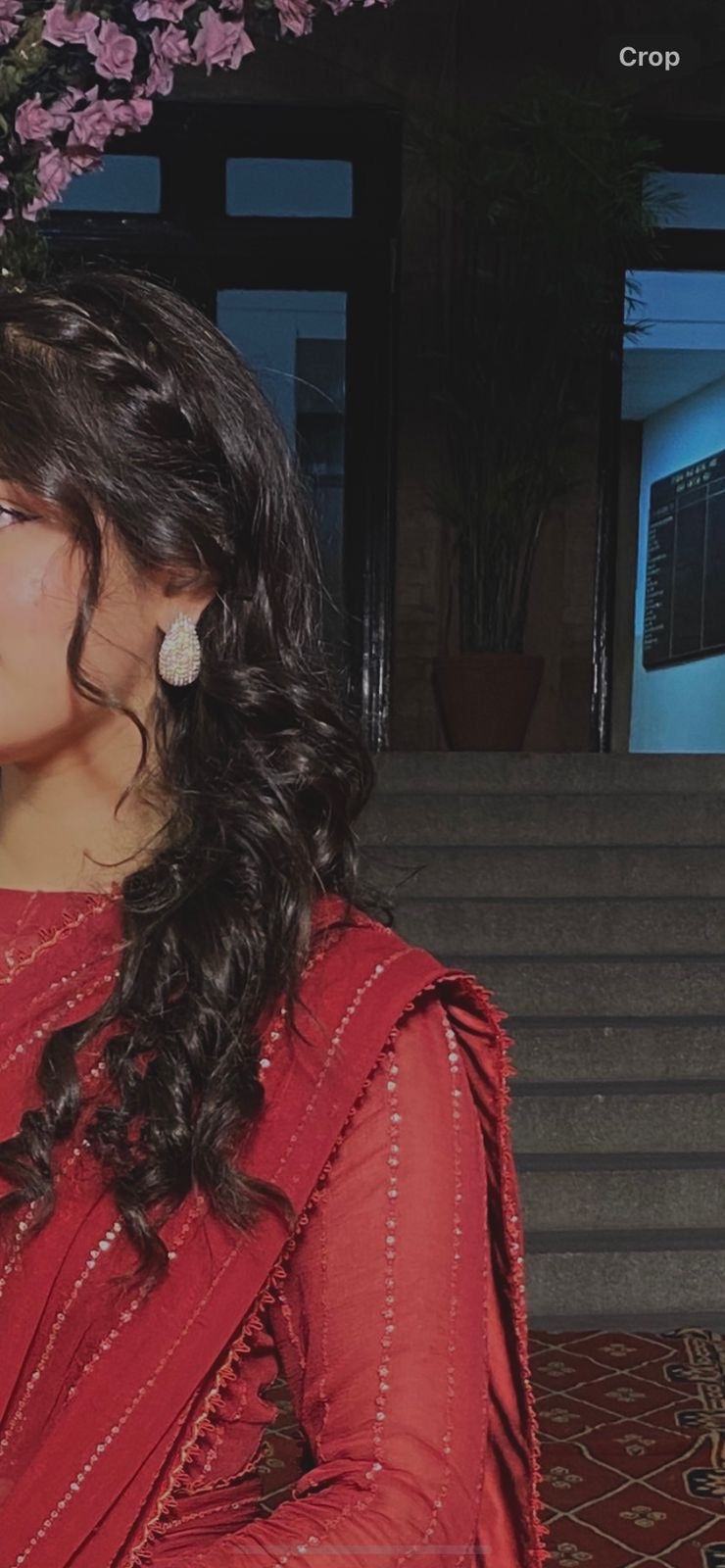 Cubic Zirconia Bottega Gold Hoops