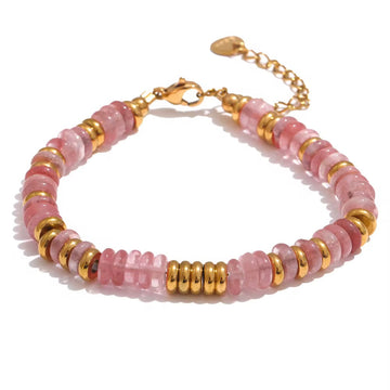 Rose Ethnic Beaded Bracelet