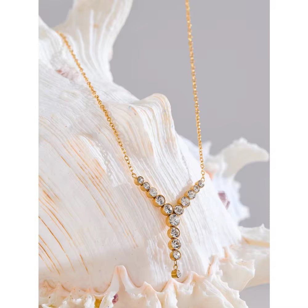 Mabel Zirconia Necklace