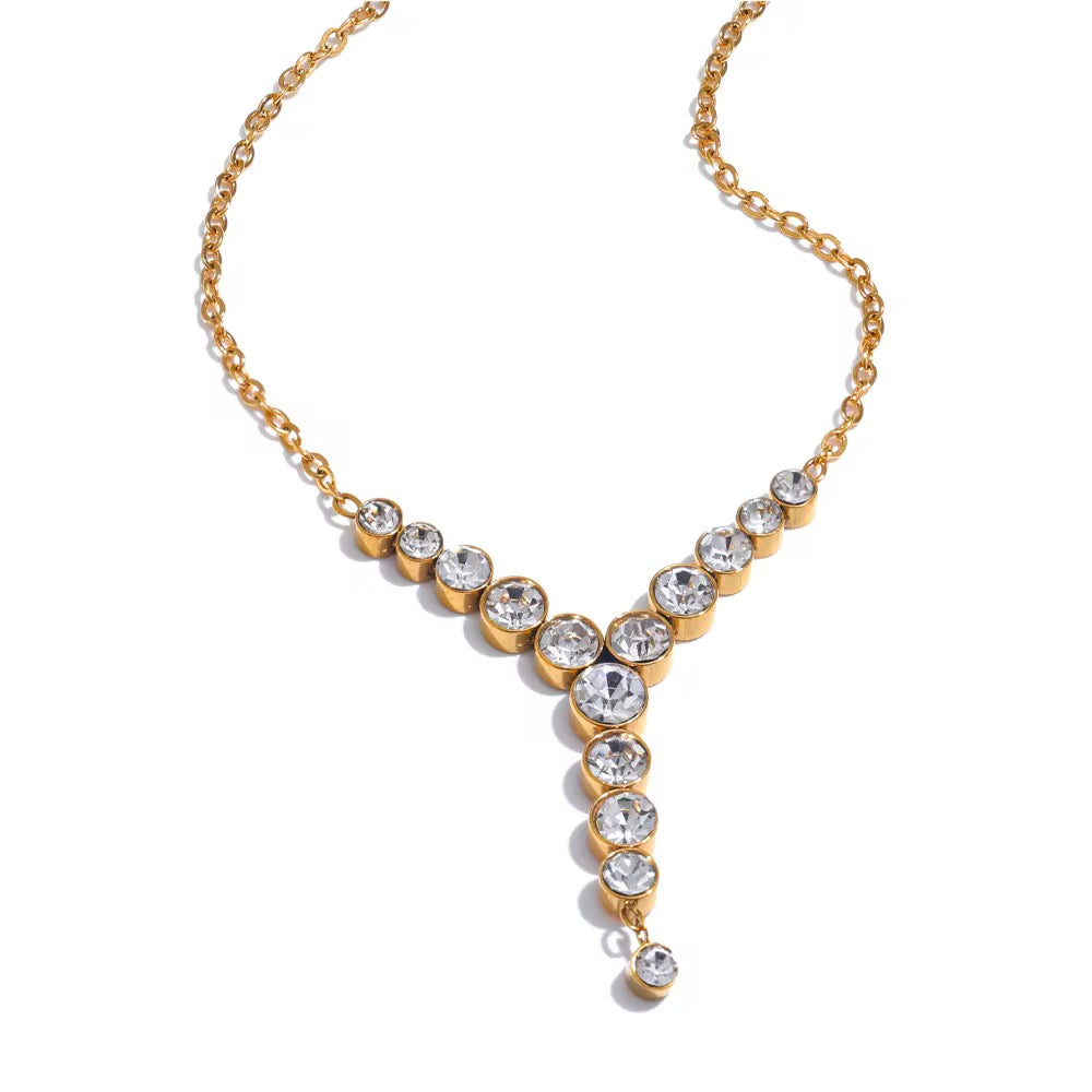 Mabel Zirconia Necklace