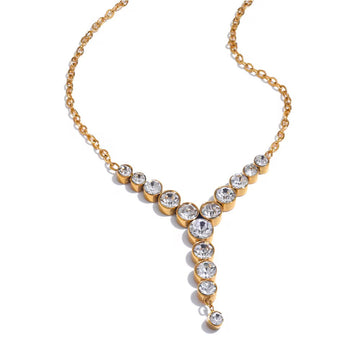 Mabel Zirconia Necklace