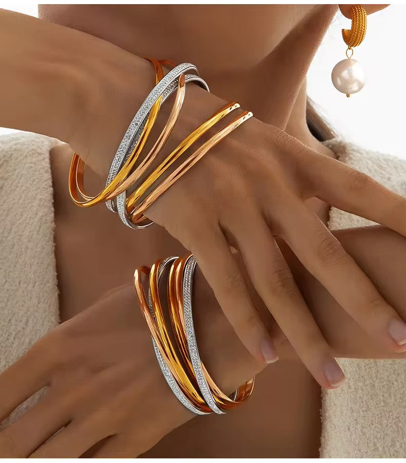Swirled Bangle