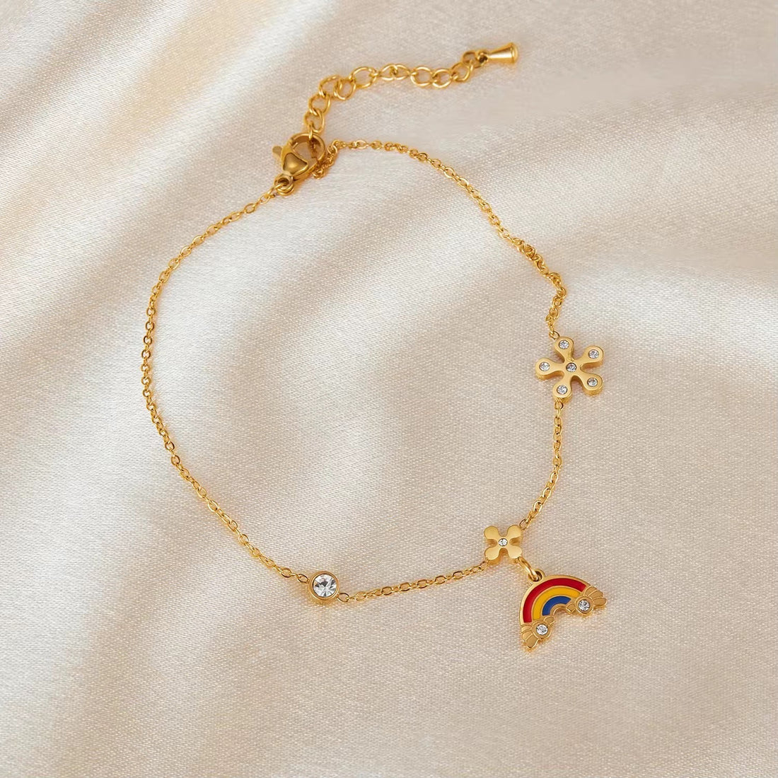 Rainbow Anklet