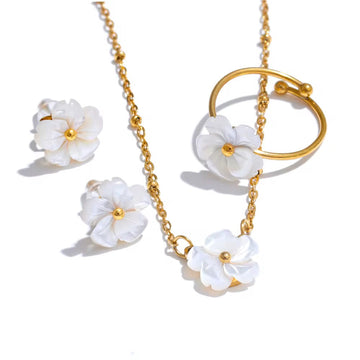 White Daisy Set