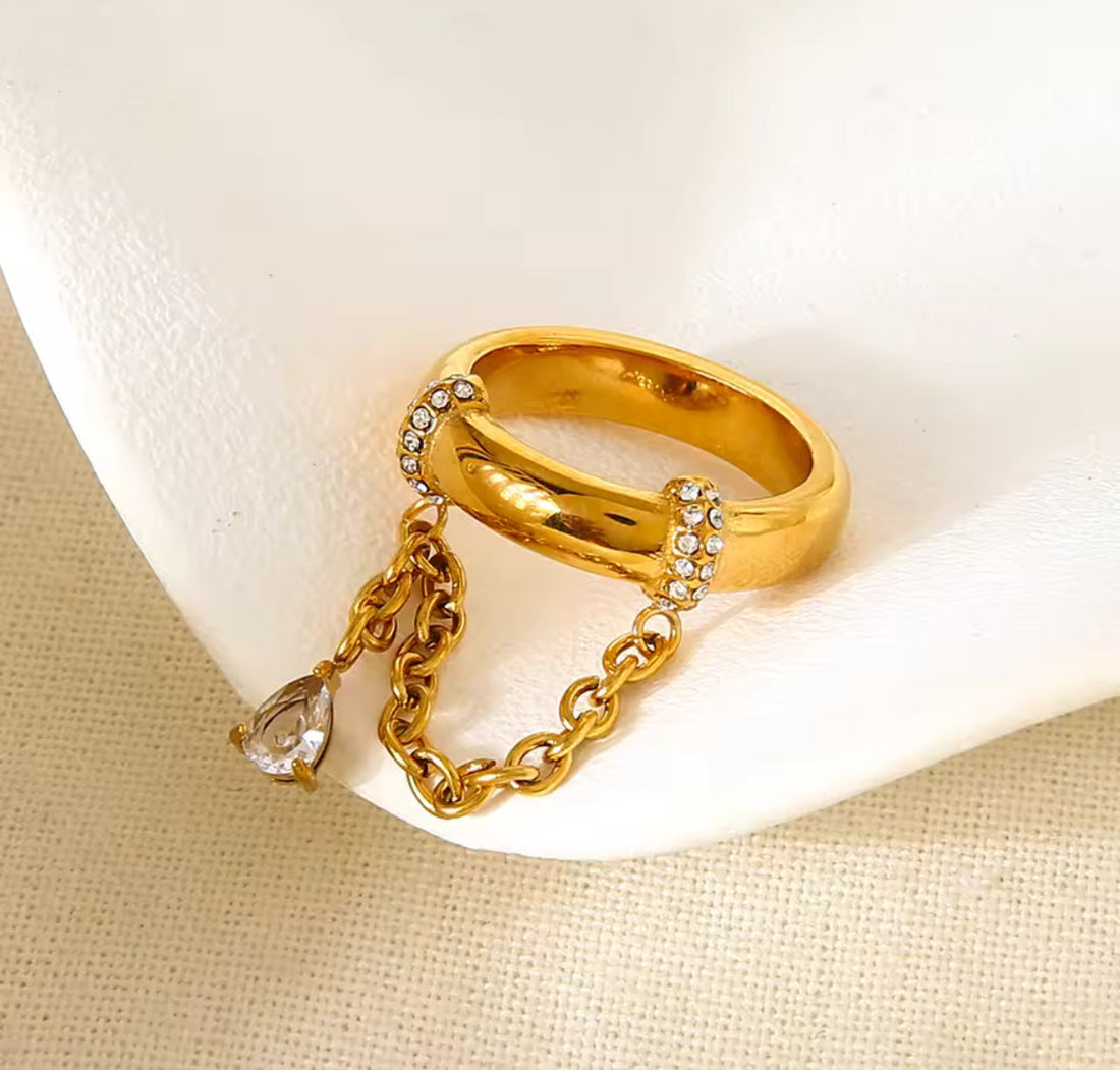 Chaindrop Ring