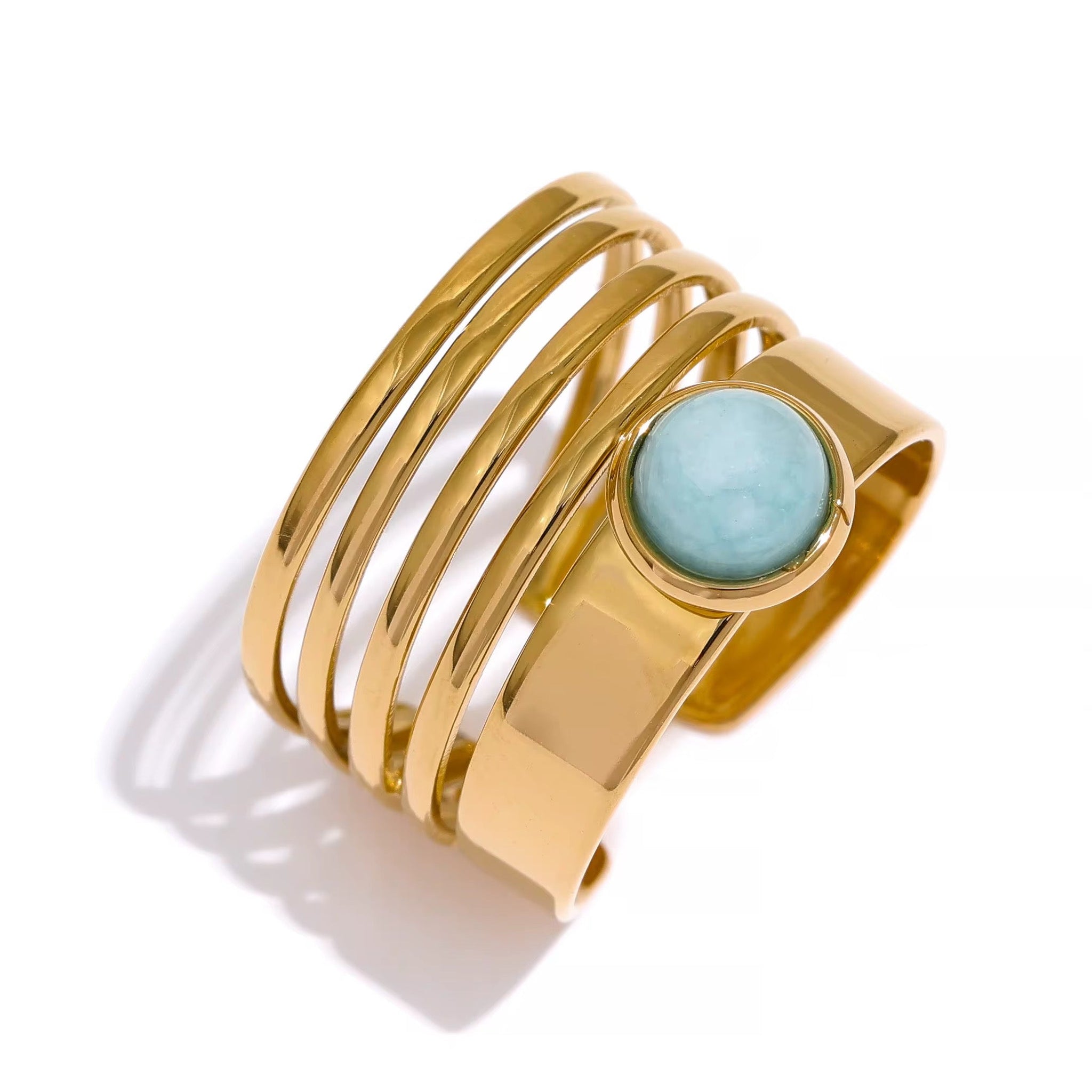 Turquoise Layered Ring