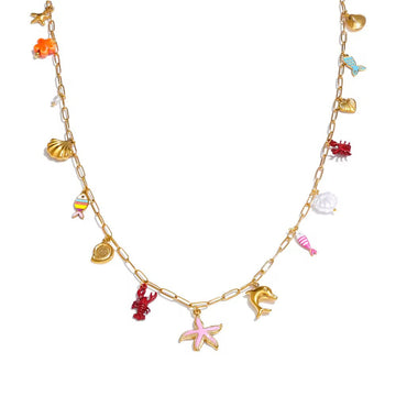 Beach Vacation Necklace