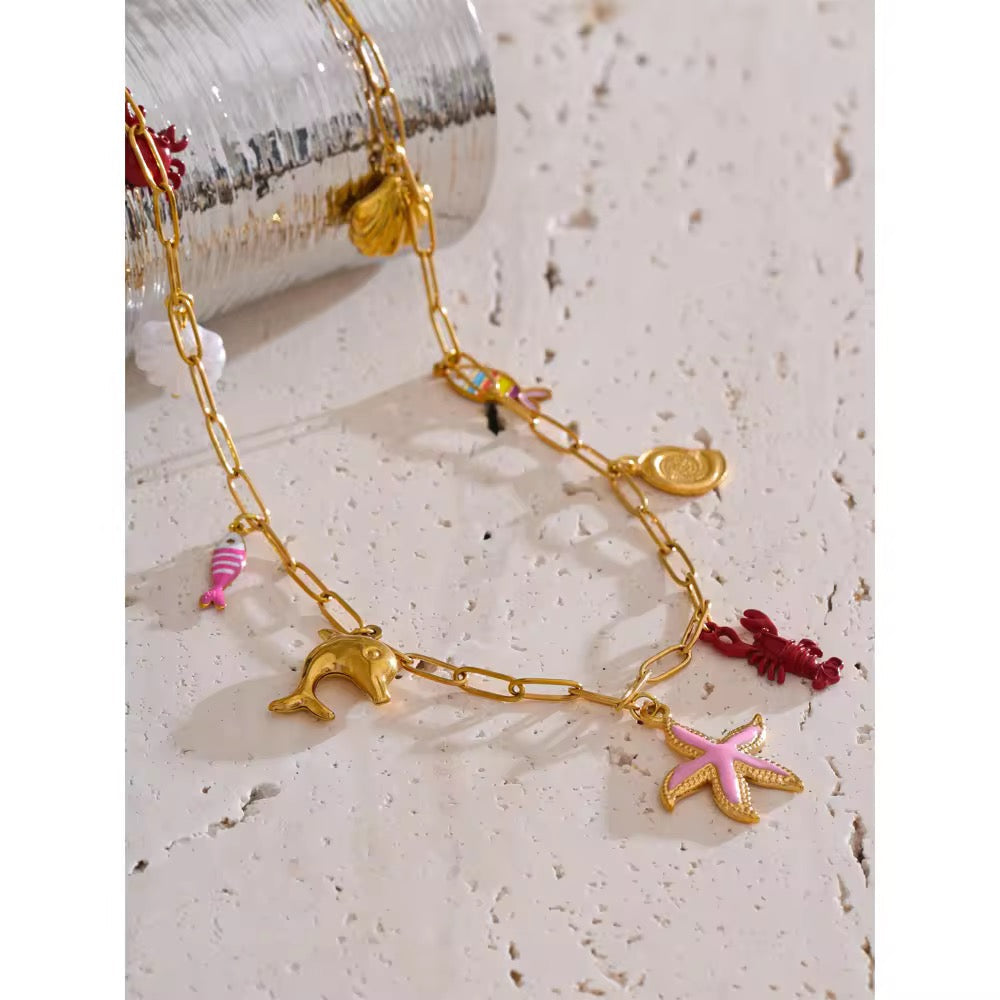 Beach Vacation Necklace