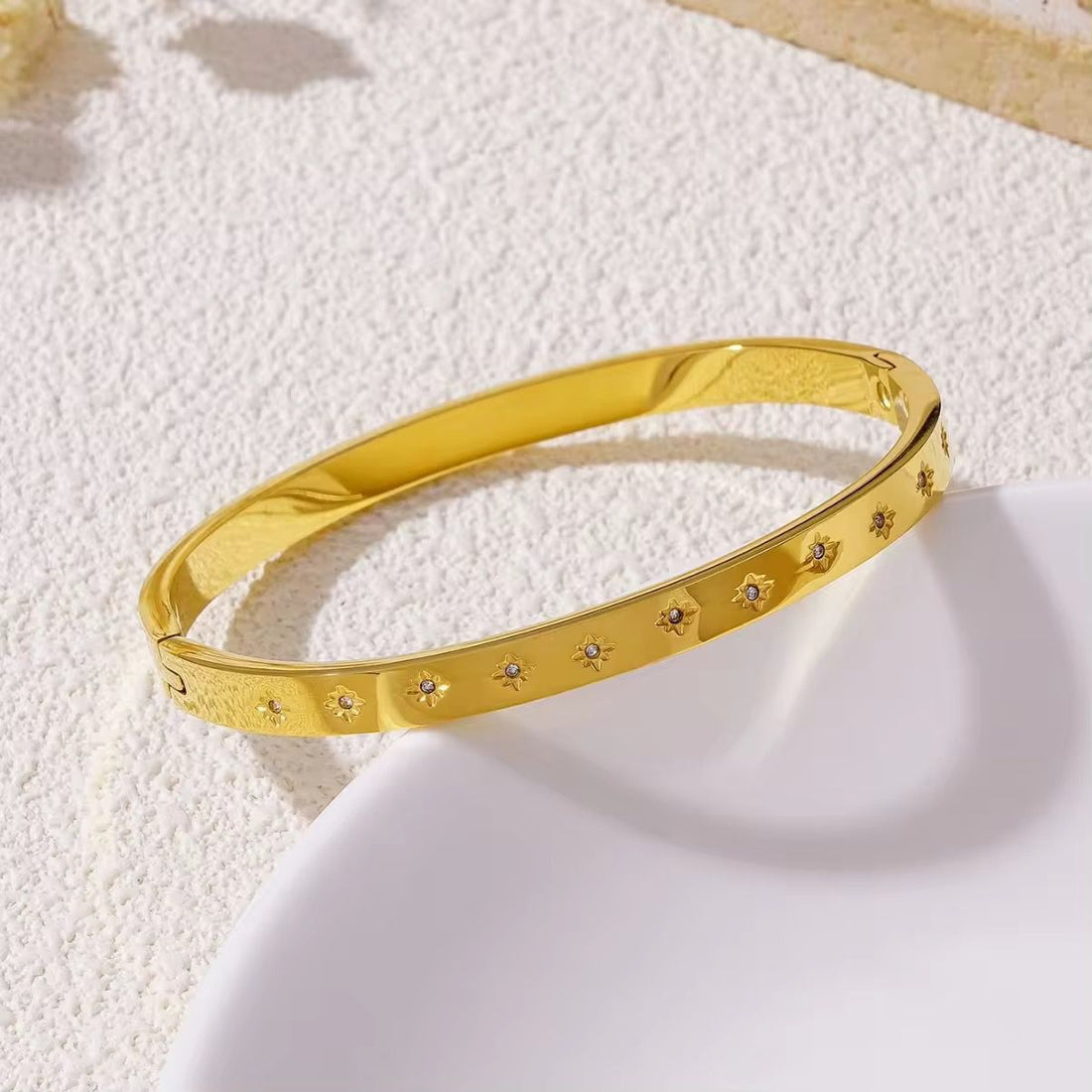 Stainless steel High quality  Waterproof anti turnish Star handcuff