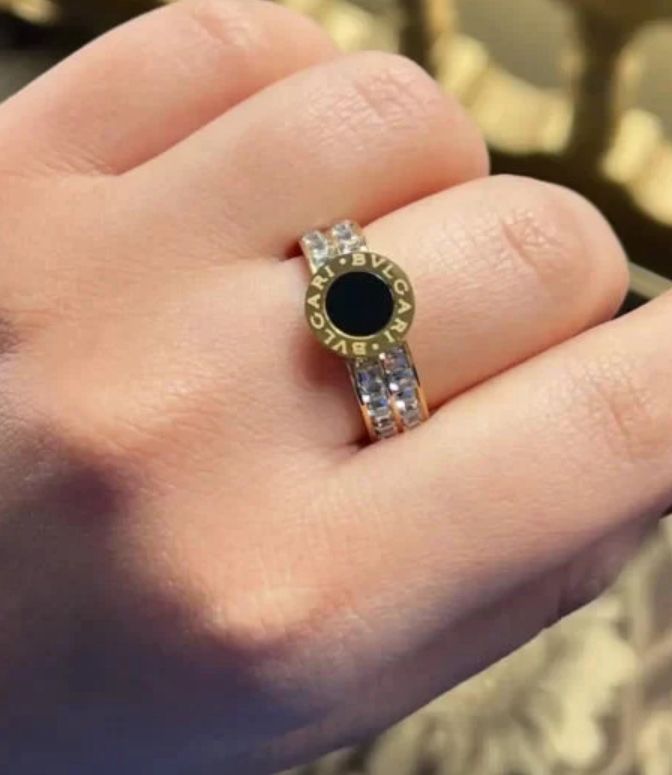 Black Stone Ring