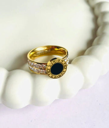 Black Stone Ring