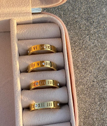 Roman Numerals Ring