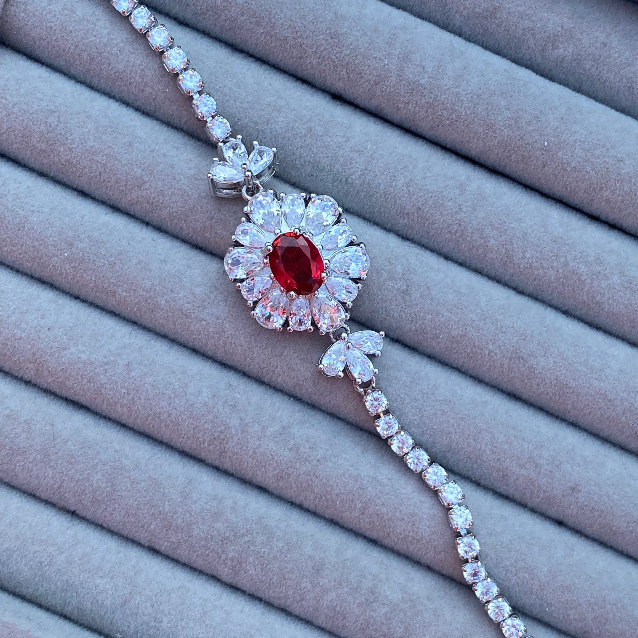 Ruby zircon Bracelet