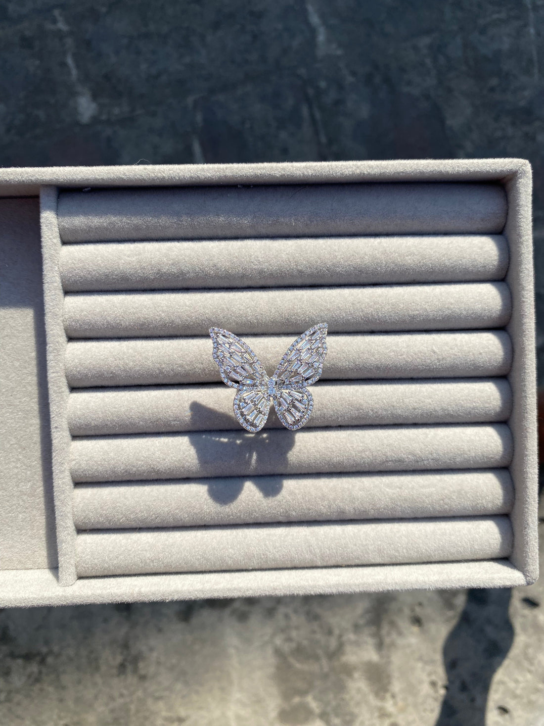 Big Butterfly Ring (Adjustable Size)