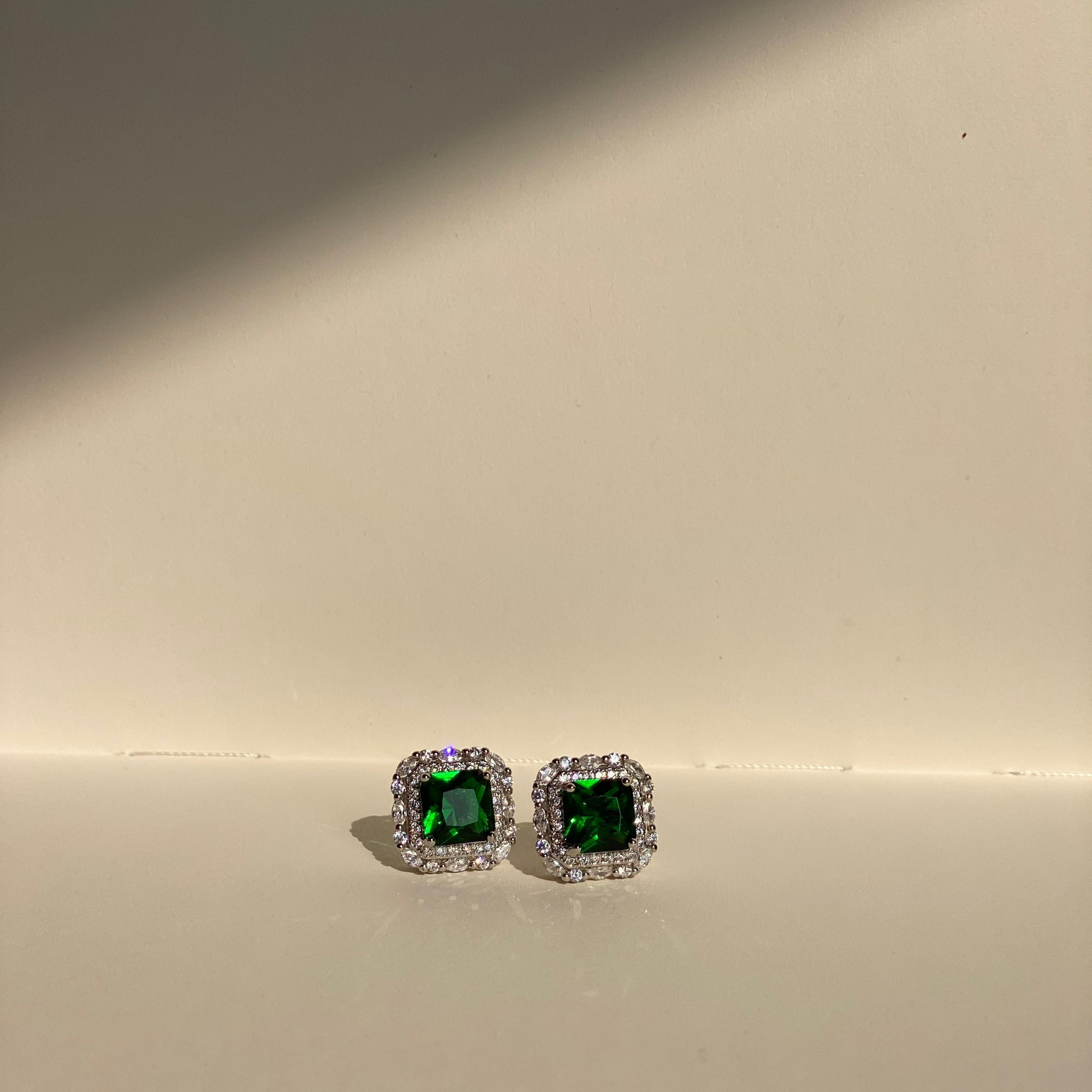 Samara Studs (Emerald)