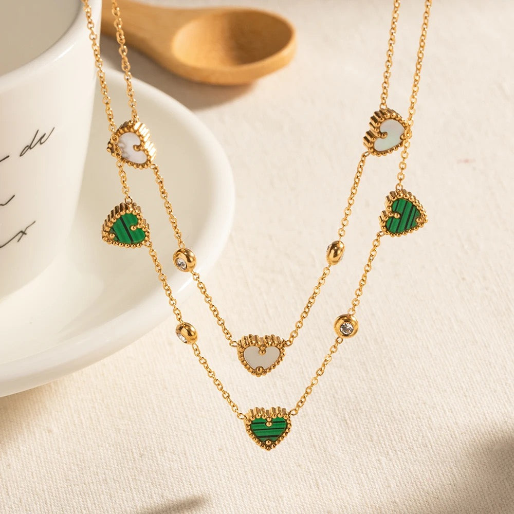 Meera Heart Necklace