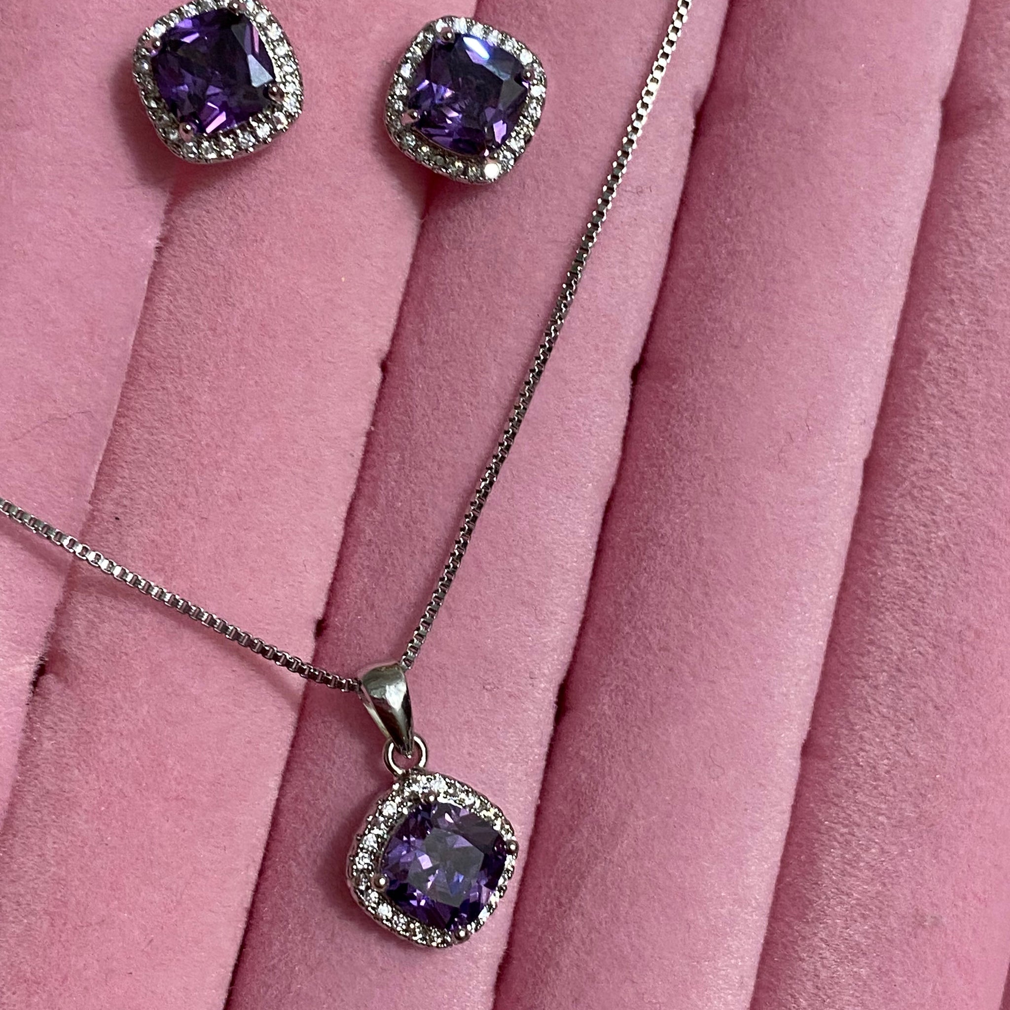 Purple Cushion Complete Set