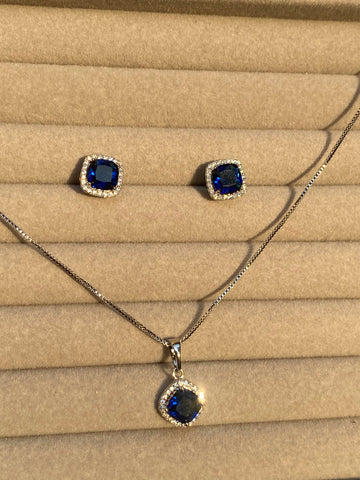 Blue Cushion Complete Set