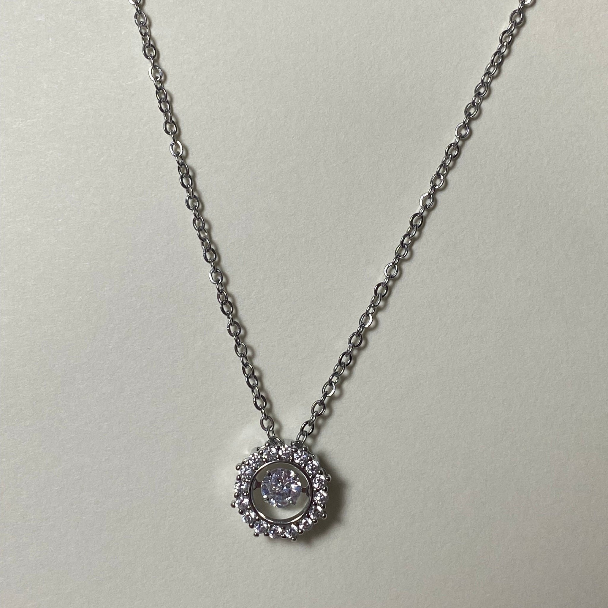 Silver Circle Necklace