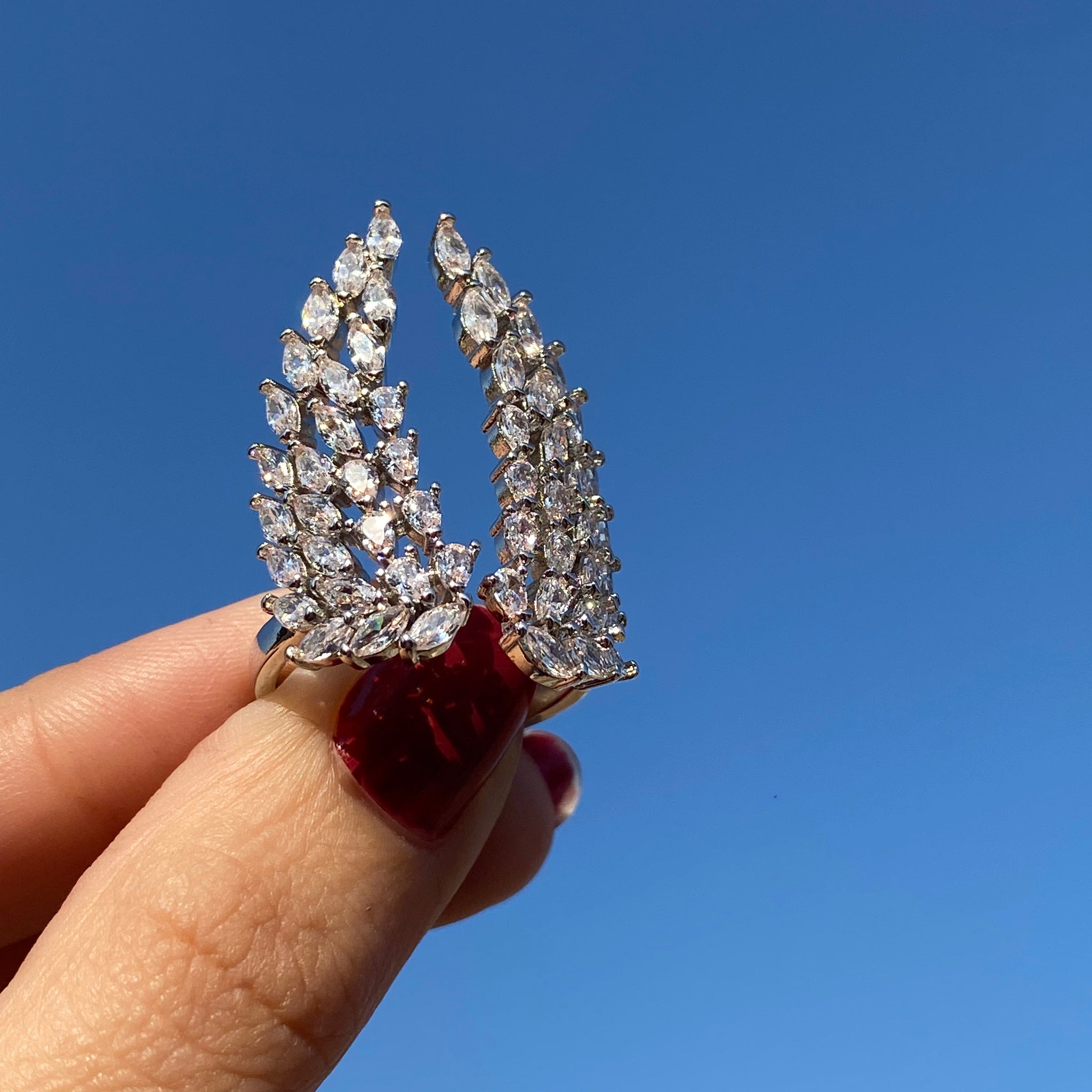 Silver Wing Ring (Adjustable Size)